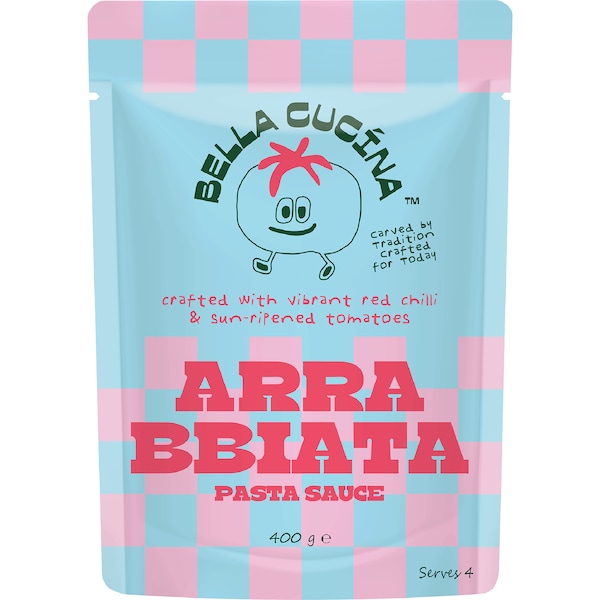 Bella Cucina Arrabbiata Pasta Sauce 400g