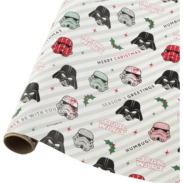 Christmas Starwars Wrapping Paper 3m