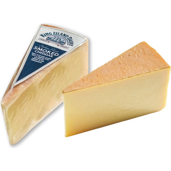 King Island Point Smoked Cheddar 150g
