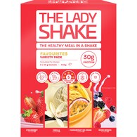 The Lady Shake Favourites Meal Replacement Powder Sachets