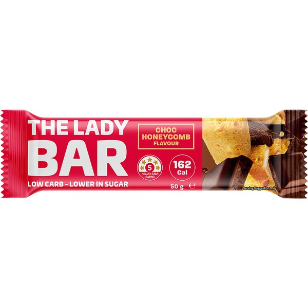 The Lady Bar Honeycomb Choc 50g