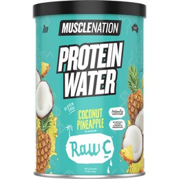 Muscle Nation Protein Water Raw C Coconut Pineapple 300g – Woolworths
