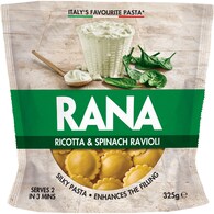 Rana Fresh Ricotta Spinach Ravioli Ricotta & Spinach