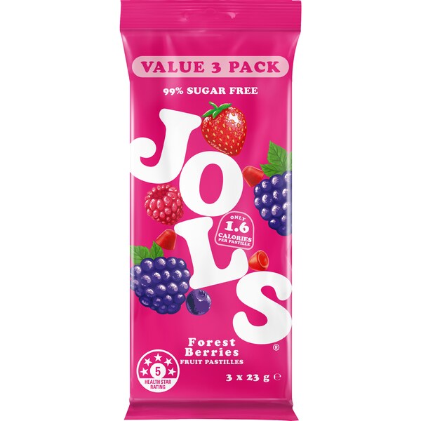 Jols Pastilles Forest Berries 3 pack