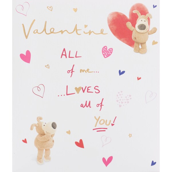 John Sands Valentine's Day Card Boofle each