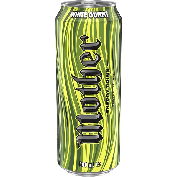 Mother Energy Drink White Gummy Can 500mL
