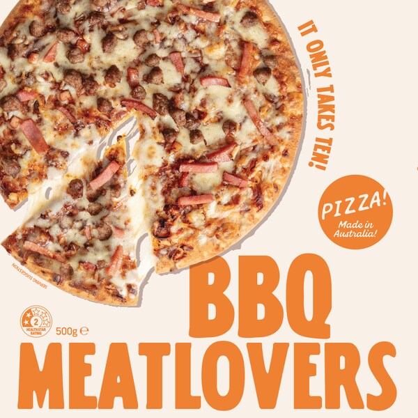 Pizza BBQ Meatlovers 500g