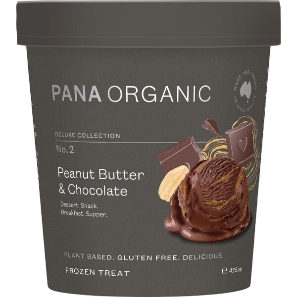 Pana Organic Frozen Treat Peanut Butter & Chocolate 425mL