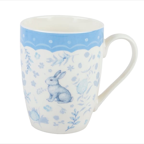 Easter Mug Rabbit Blue each