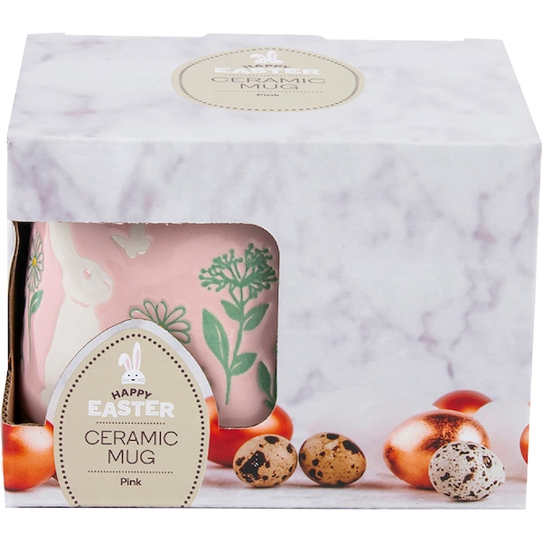 Easter Ceramic Mug Pink each