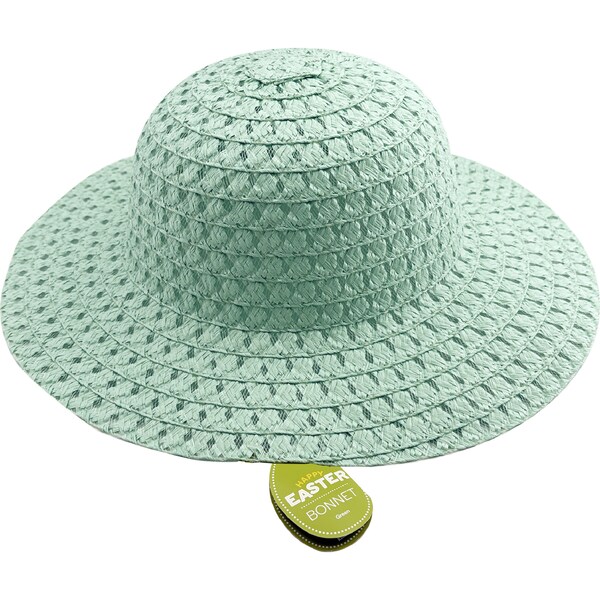 Easter Bonnet Hat Blue each
