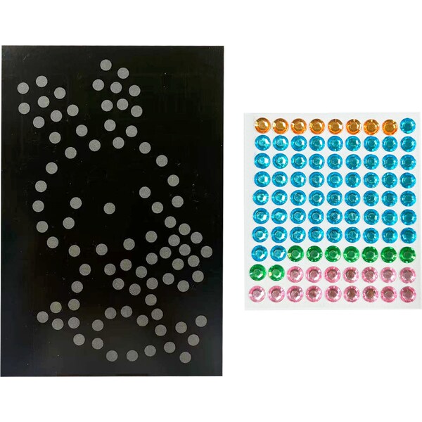 Easter Gemstone Sticker Art Kit Bunny each