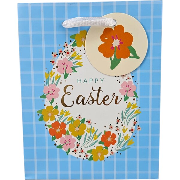 Easter Small Gift Bag Floral each