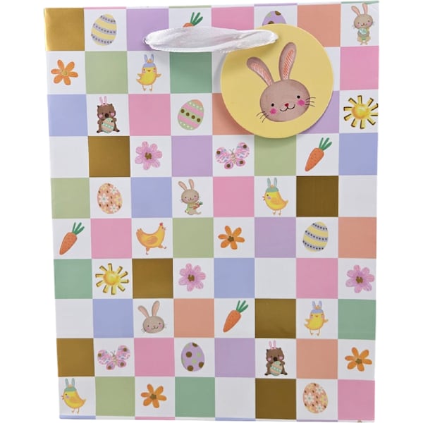 Easter Medium Gift Bag Character Squares each