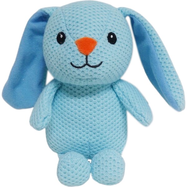 Easter Knitted Plush Bunny Blue each