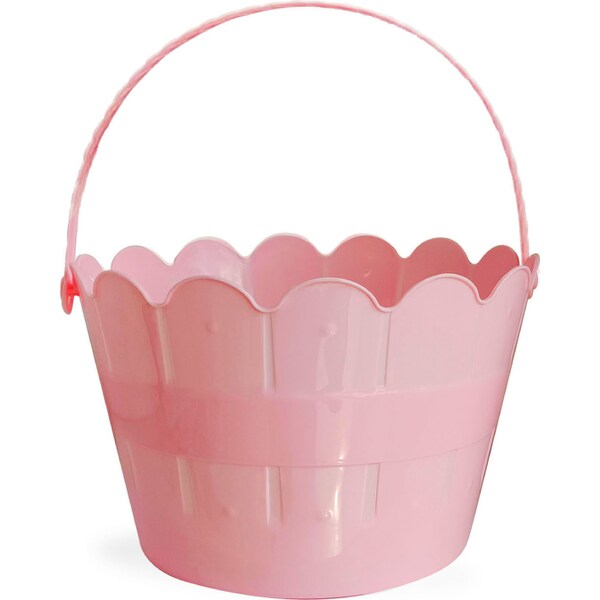 Easter Plastic Bucket Pink each