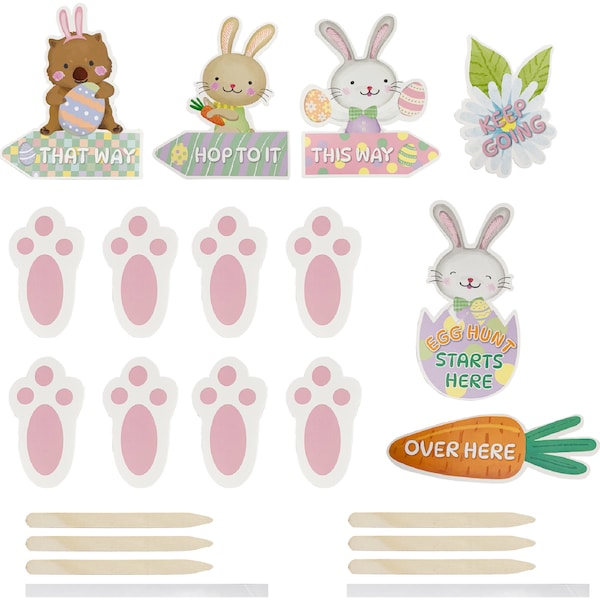 Easter Hunting Kit Rabbit Feet each