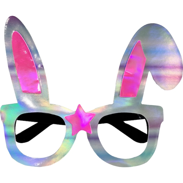 Easter Novelty Bunny Glasses Pink each