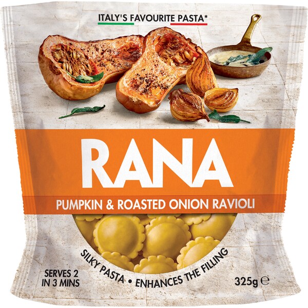 Rana Ravioli Pumpkin & Roasted Onion 325g