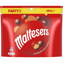Maltesers Maltesers Milk Chocolate Snack & Share Party Bag 480g