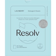 Resolv Laundry Detergent Sheets Fresh Ocean