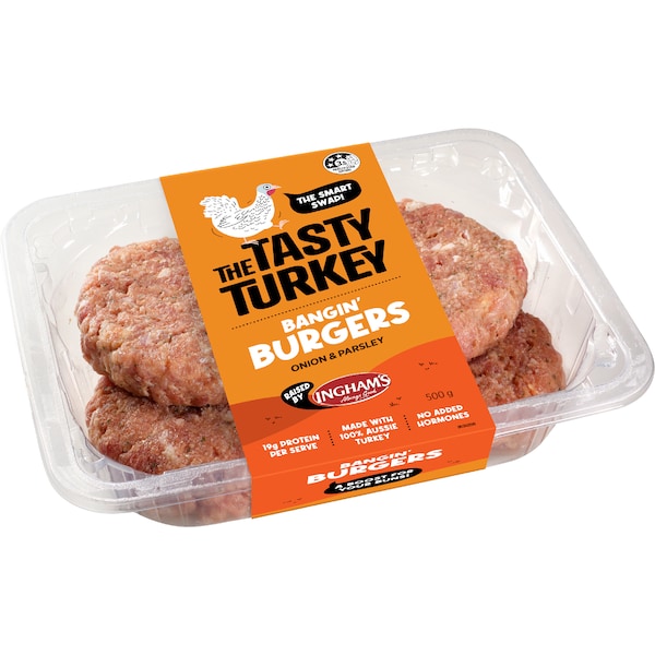 Ingham's Turkey Burgers 500g