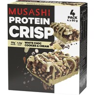 Musashi Protein Crisp Bar Cookies & Cream Bars