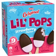 Peters Lil' Pops Frozen Dessert Strawberry