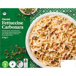 Woolworths Woolworths Fettucine Carbonara 1.1kg