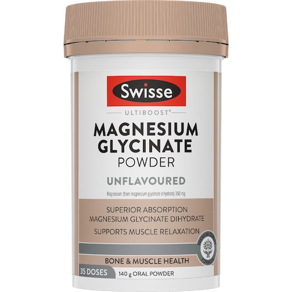 Swisse Ultiboost Magnesium Glycinate Powder 140g