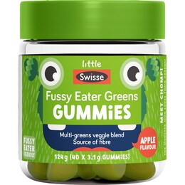 Little Swisse Fussy Eater Greens Gummies 40 pack – Woolworths