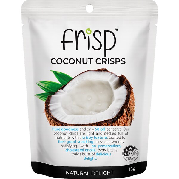 Frisp Coconut Crisps 15g