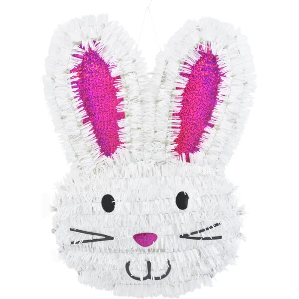 Easter Tinsel Decoration Sign Bunny each