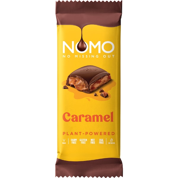 NOMO Caramel Plant Powered Block 120g