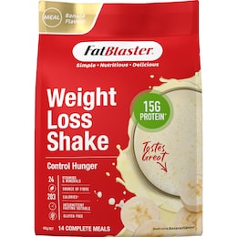 Fatblaster Weight Loss Shake Banana 465g – Woolworths