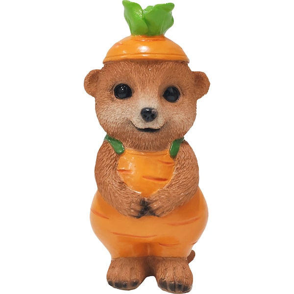 Mirabella Mini Easter Meerkat Carrot Top each