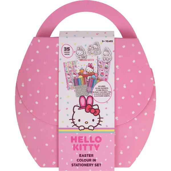 Hello Kitty Easter Colour In Stationery Set each