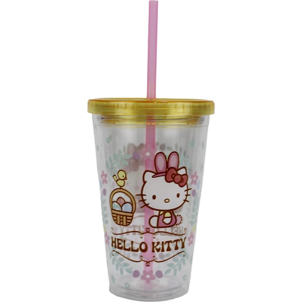 Hello Kitty Easter Tumbler & Straw each