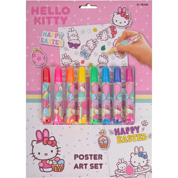 Hello Kitty Easter Poster Art Set each