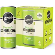 Remedy Pineapple Lime Kombucha