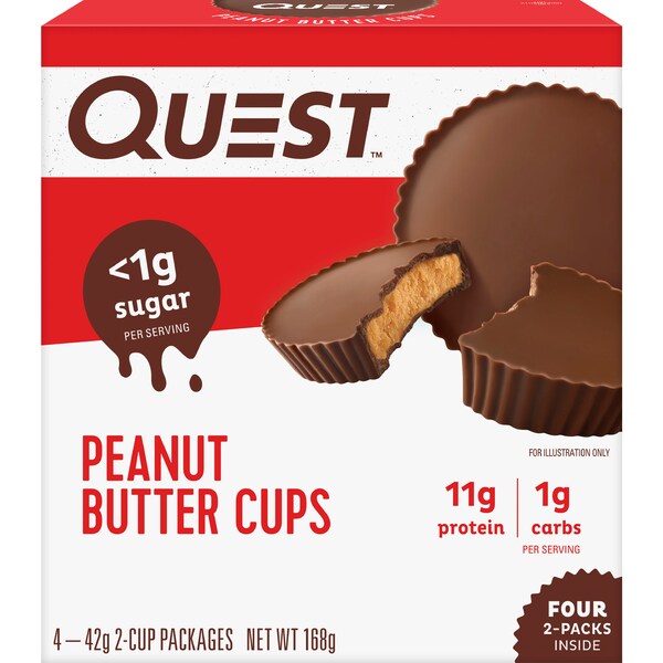 Quest Peanut Butter Cups 42g x 4 pack