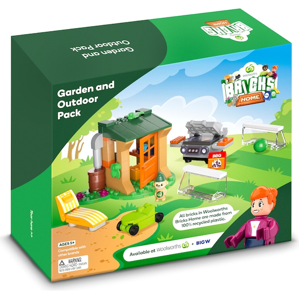 Woolworths Bricks Garden & Outdoor Pack each