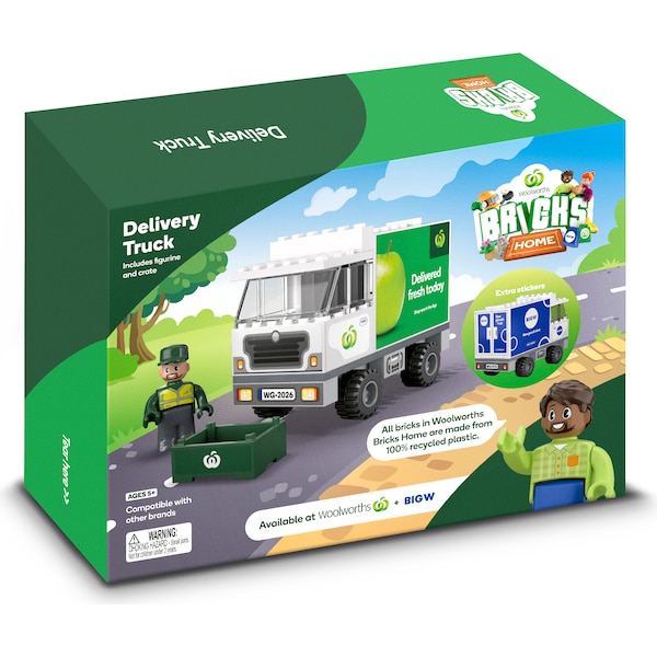 Woolworths Bricks Online Delivery Truck each