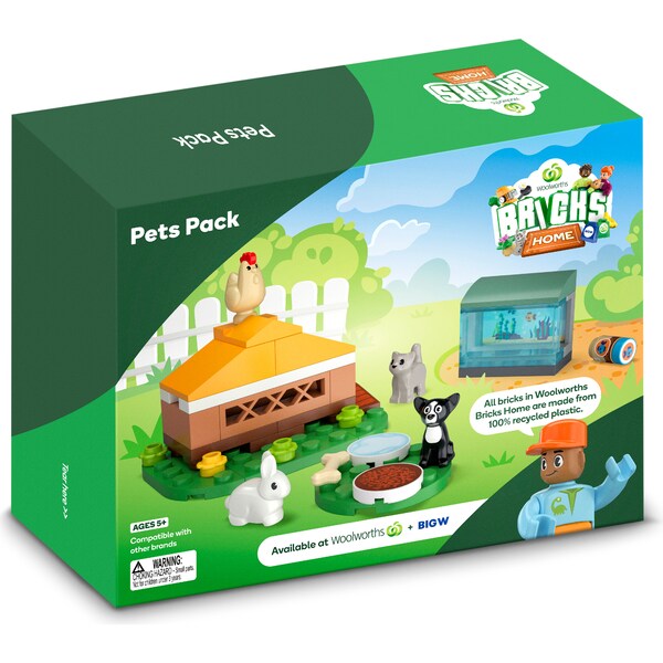 Woolworths Bricks Pet Pack each