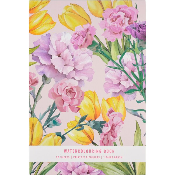Mother's Day Watercolouring Book Set each