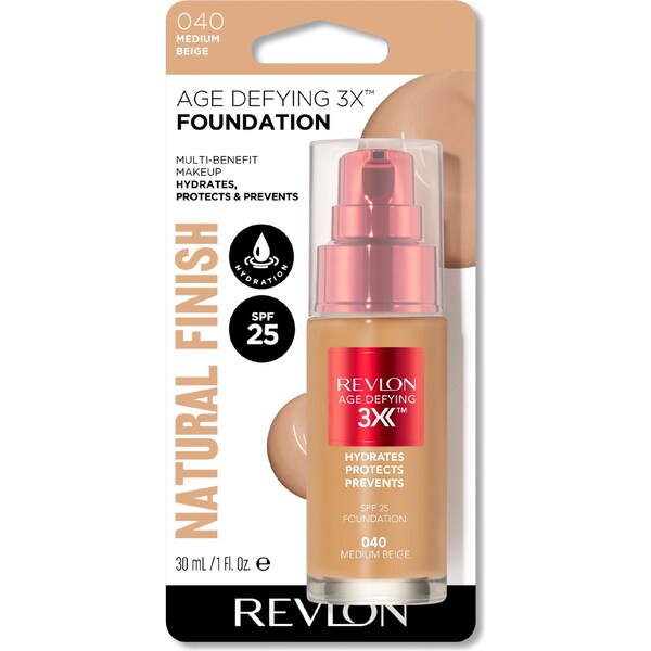 Revlon Age Defy Foundation Medium Beige 30mL