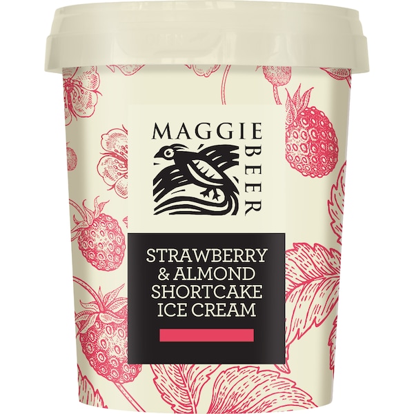 Maggie Beer Strawberry & Almond Shortcake Ice Cream 500mL