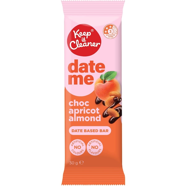 Keep It Cleaner Date Me Bar Choc Apricot & Almond 30g