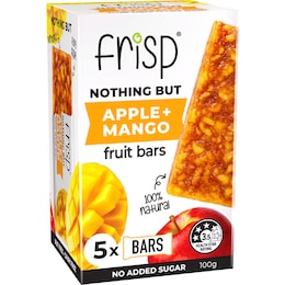 Frisp Mini Fruit Bars Apple & Mango 20g x 5 pack – Woolworths