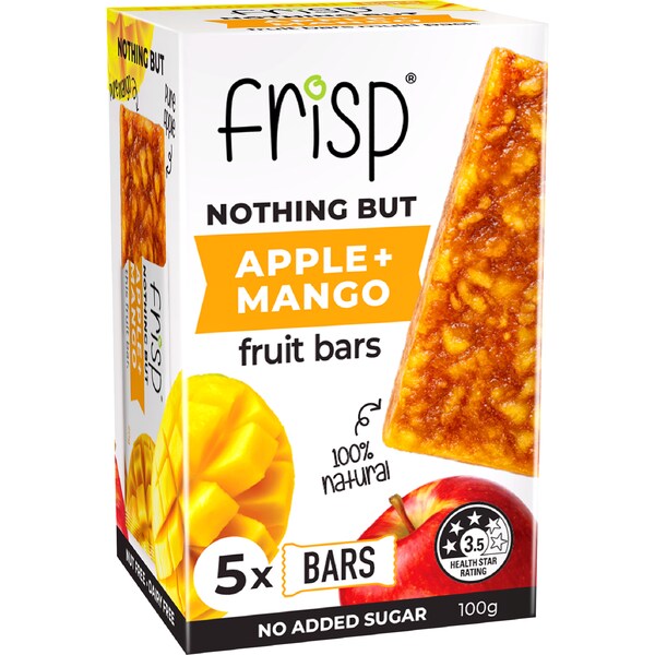 Frisp Mini Fruit Bars Apple & Mango 20g x 5 pack